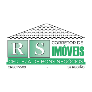 Logomarca da RS Imóveis Goiatuba imobiliária em Goiatuba GO